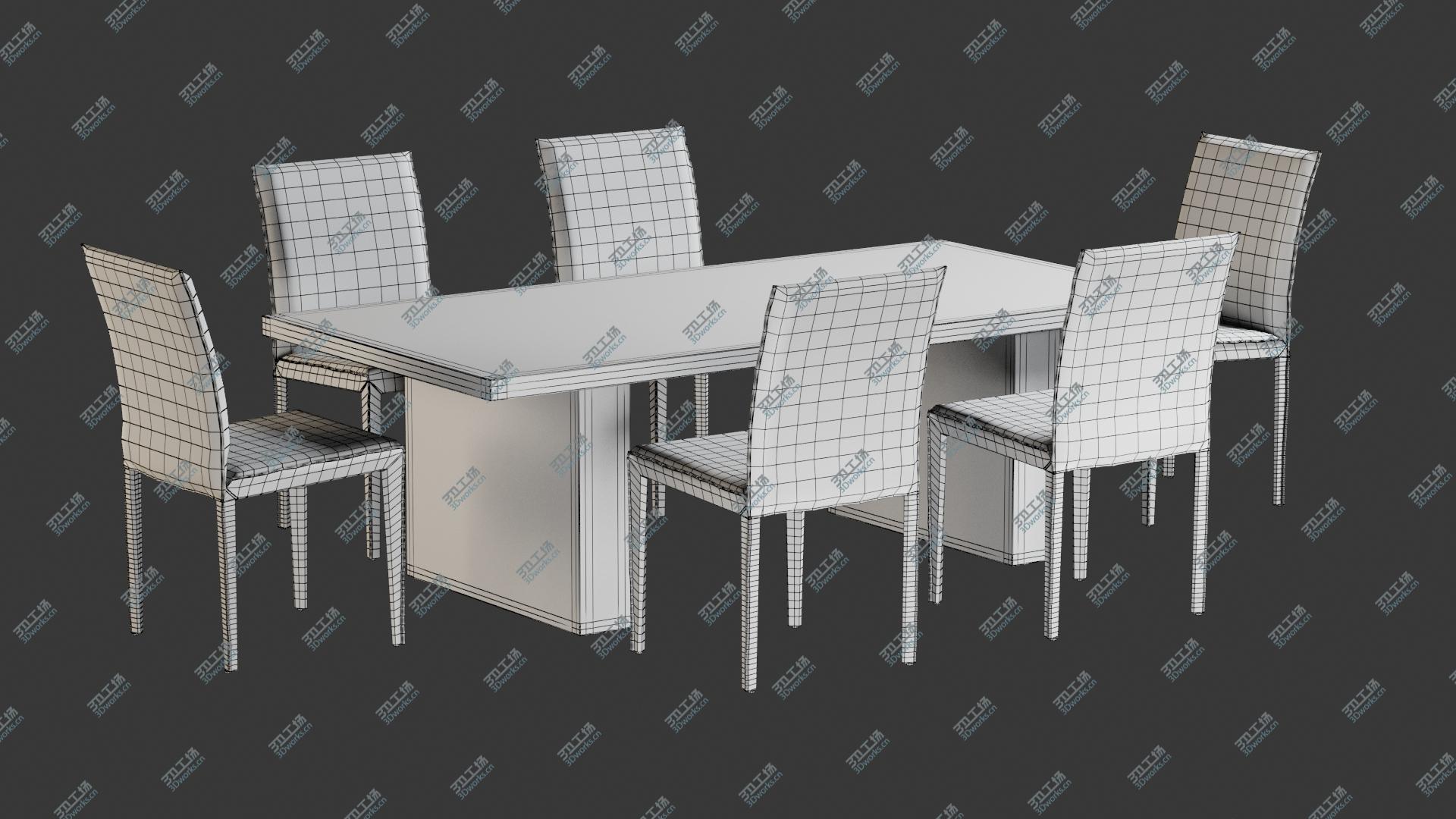 images/goods_img/202105074/Dining Tables Chairs Collection 3 3D/5.jpg